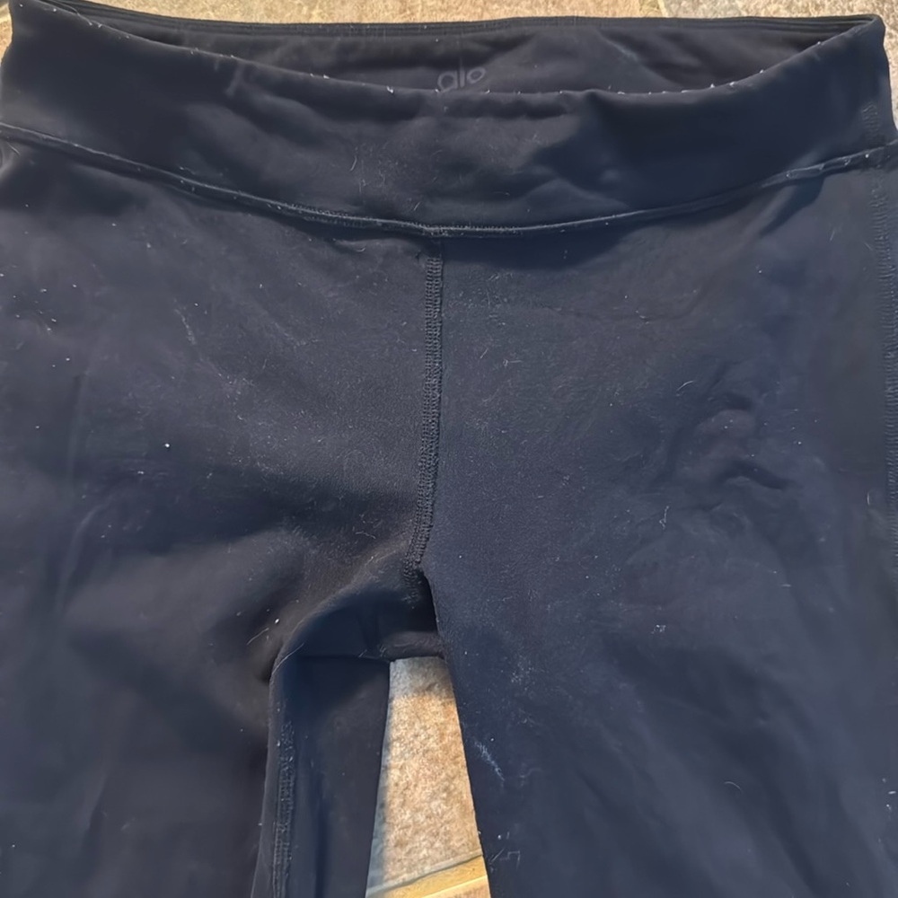 ALO yoga Airbrush High-Waist Bootcut Legging black size medium - Picture 5 of 7